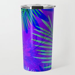 Purple Palm Travel Mug