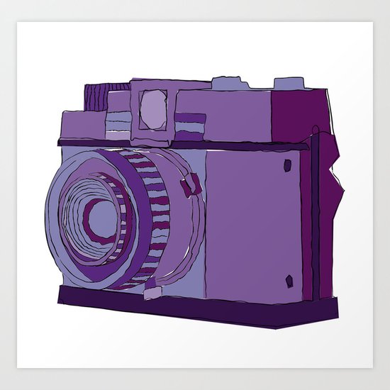 Camera Art Print