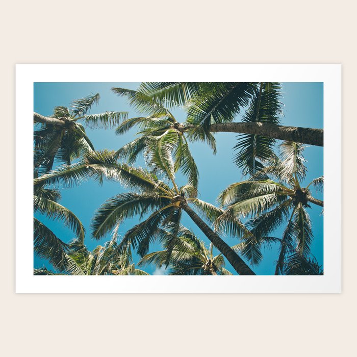 Kuau Palms Paia Maui Hawaii Art Print by Sharon Mau Society6