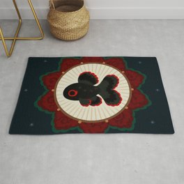 Butterfly goldfish Rug