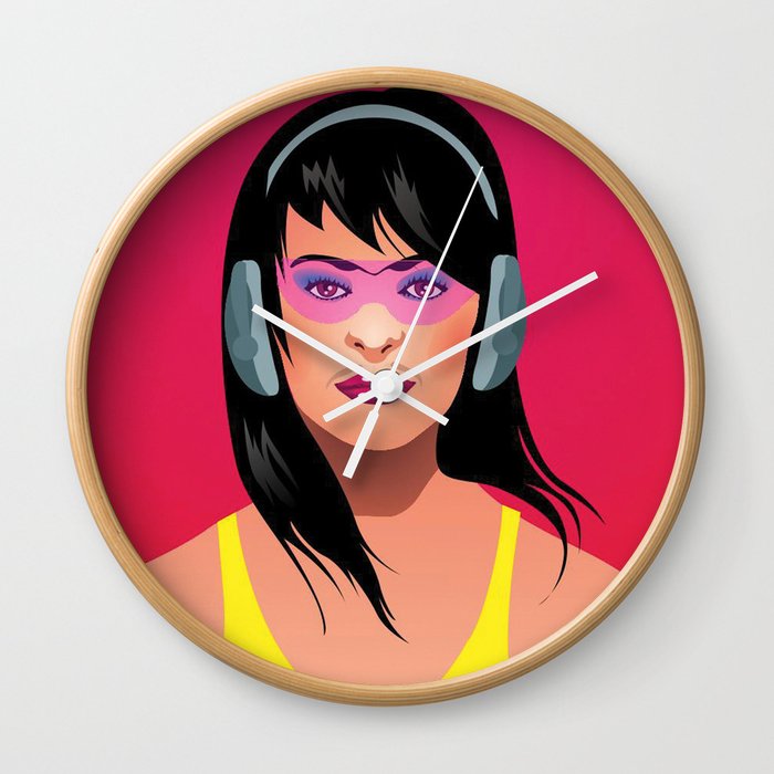 Frida DJ Wall Clock