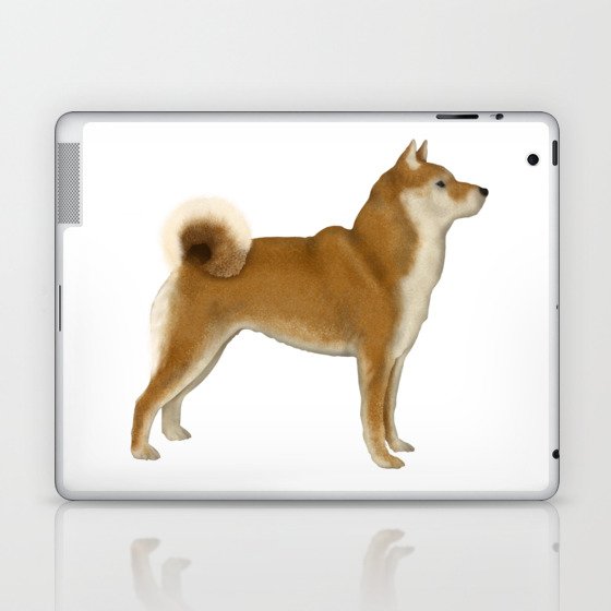 Shiba Inu Dog Laptop & iPad Skin