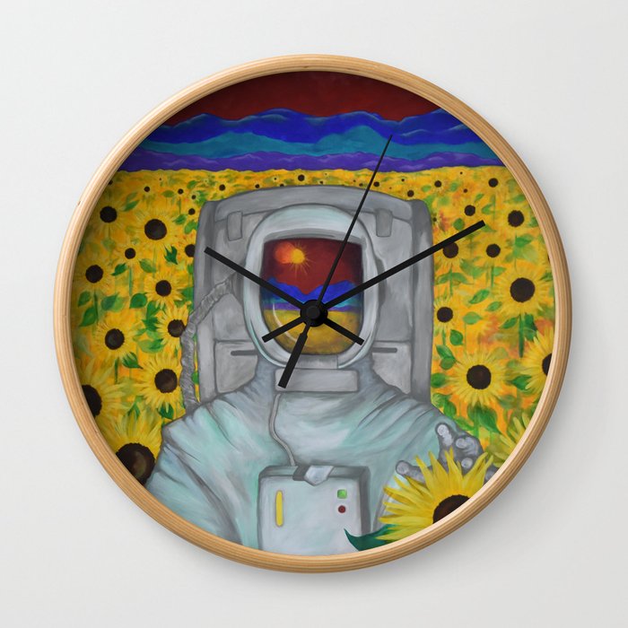 Familiar but Strange Wall Clock