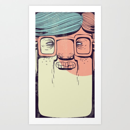 The Teenager Art Print