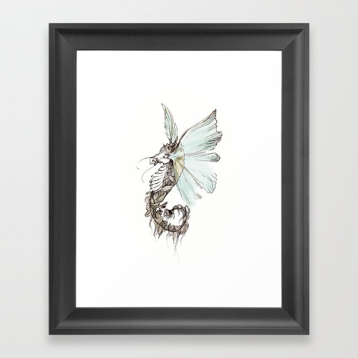 seahorse Framed Art Print