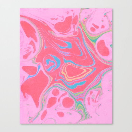 Suminagashi 04 Canvas Print