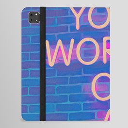 Your World Our Art iPad Folio Case