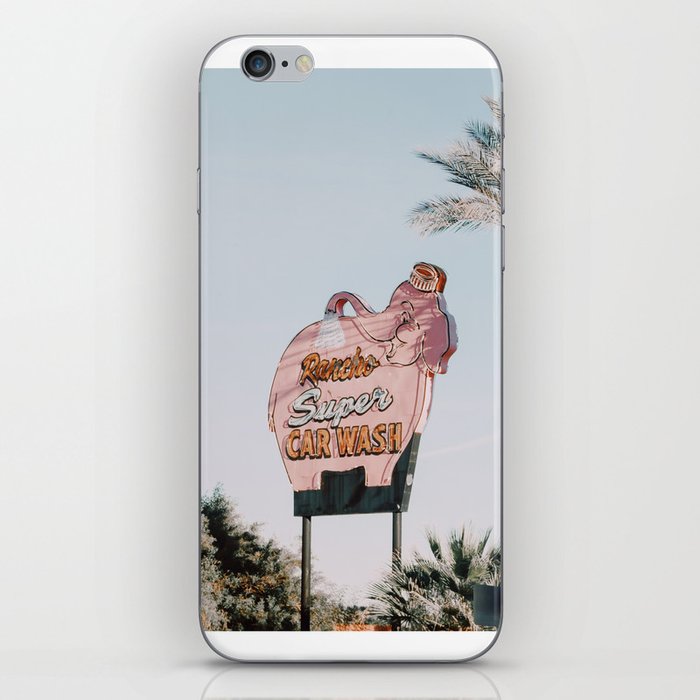 That Elephant Sign / Palm Springs iPhone Skin