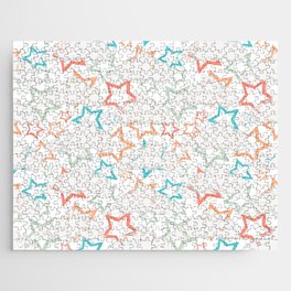 Stars Background Pattern Design Jigsaw Puzzle