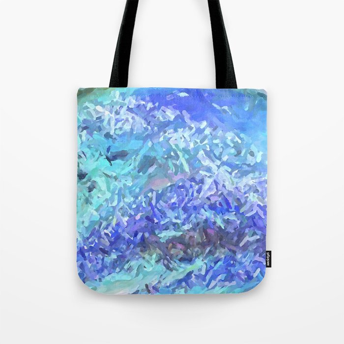 Sea and Sky Abstract Tote Bag