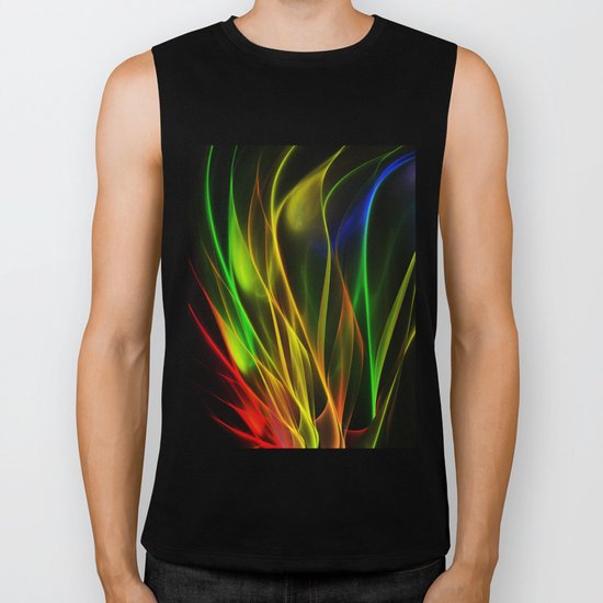 Water Plants Biker Tank