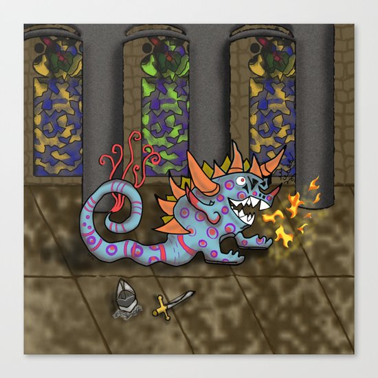 The Doodlethwumpus Canvas Print