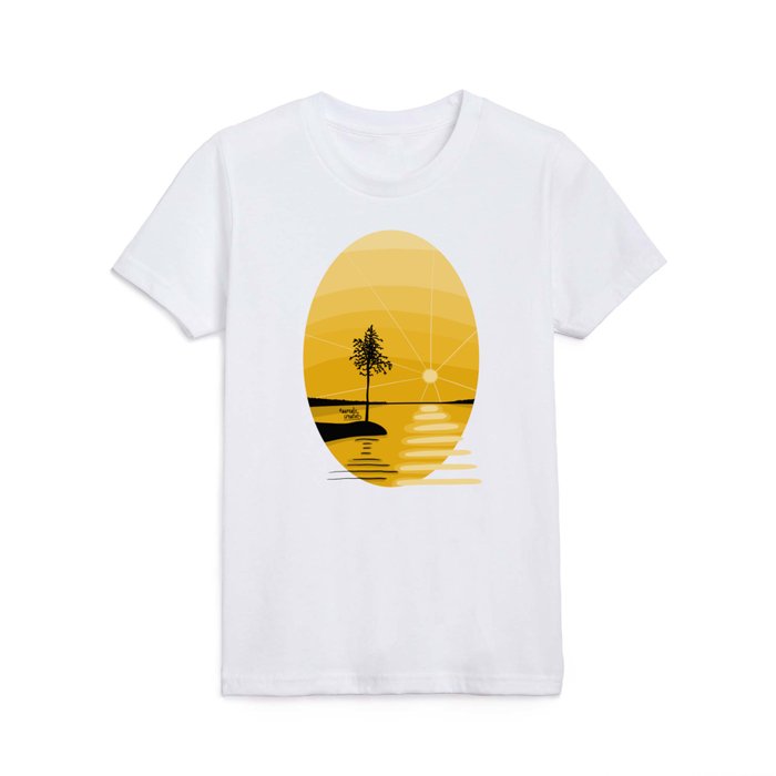 Golden sunbeams Kids T Shirt