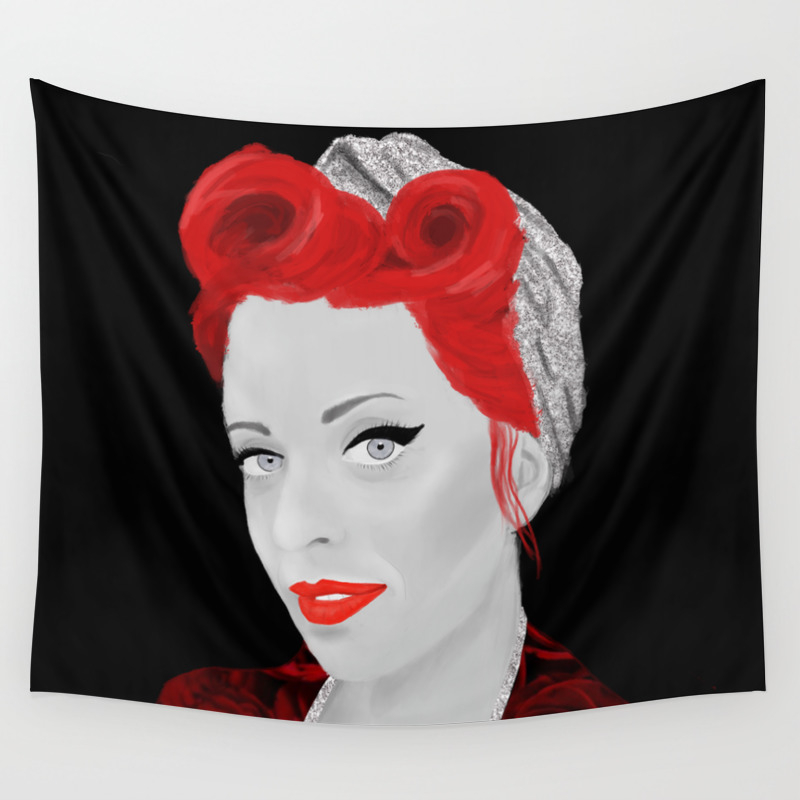 Silya Wall Tapestry By Cndahl Society6