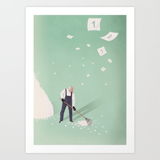 The Time Art Print
