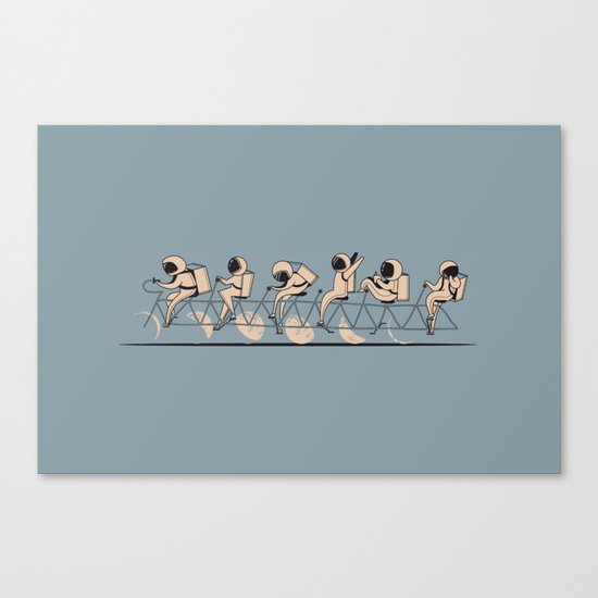 The Great Lunar Cycle Canvas Print