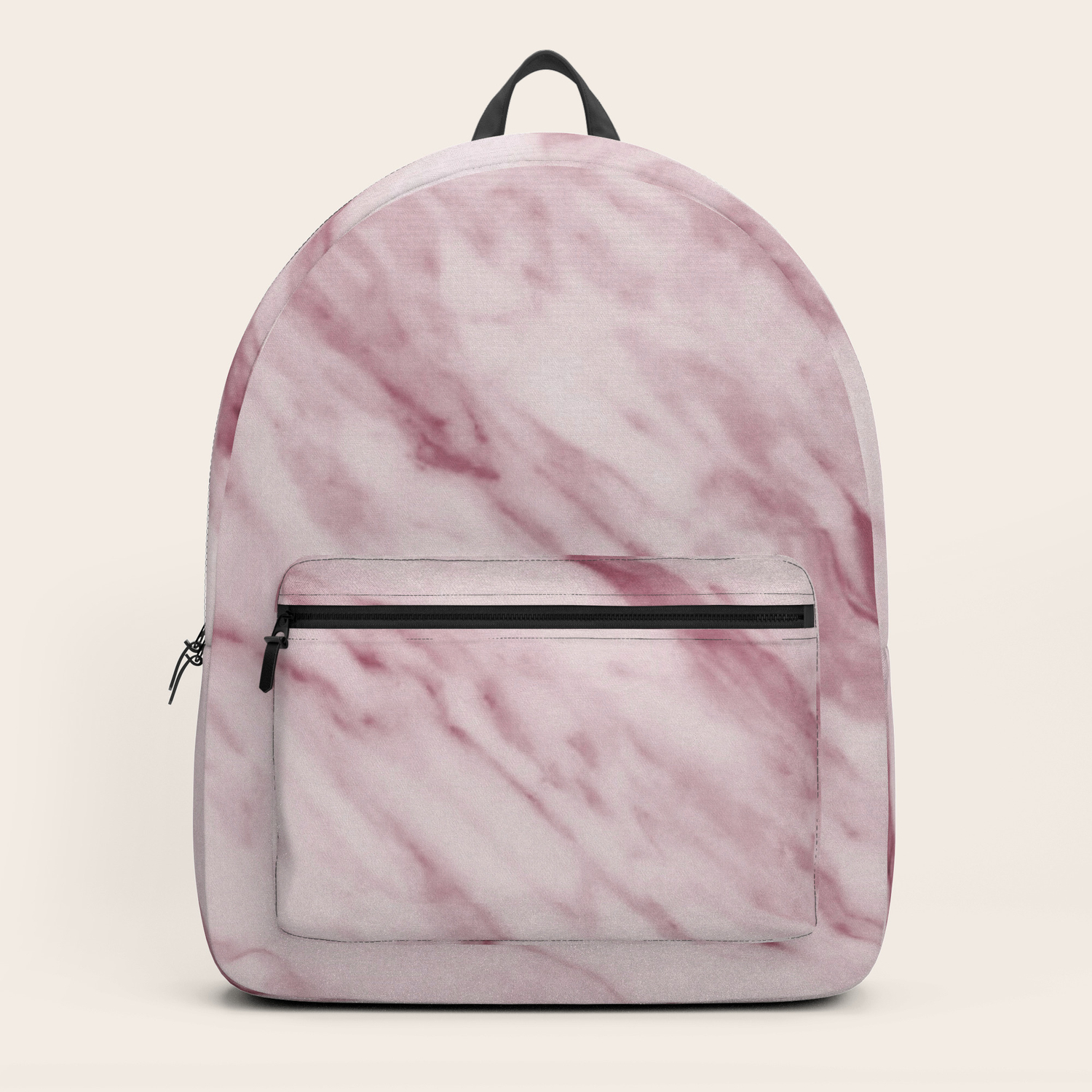 pink marble backpack