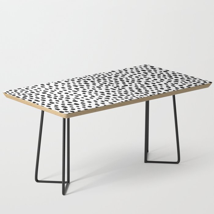Dalmatian Spots (black/white) Coffee Table