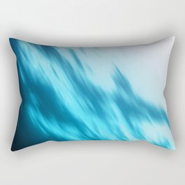 Underwater blue background Rectangular Pillow