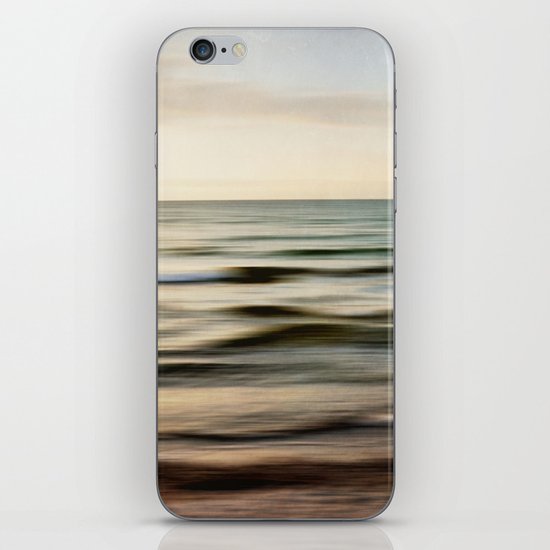 sea square I iPhone & iPod Skin