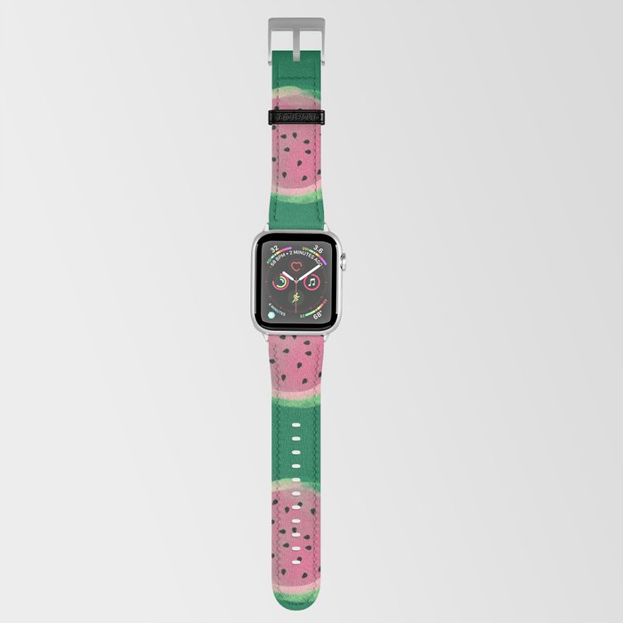 Watermelon Seamless Repeat Pattern Apple Watch Band