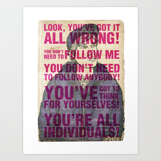 Individuals Art Print