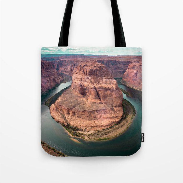  Horseshoe Bend, Page, Arizona, Grand Canyon, Adventure Tote Bag