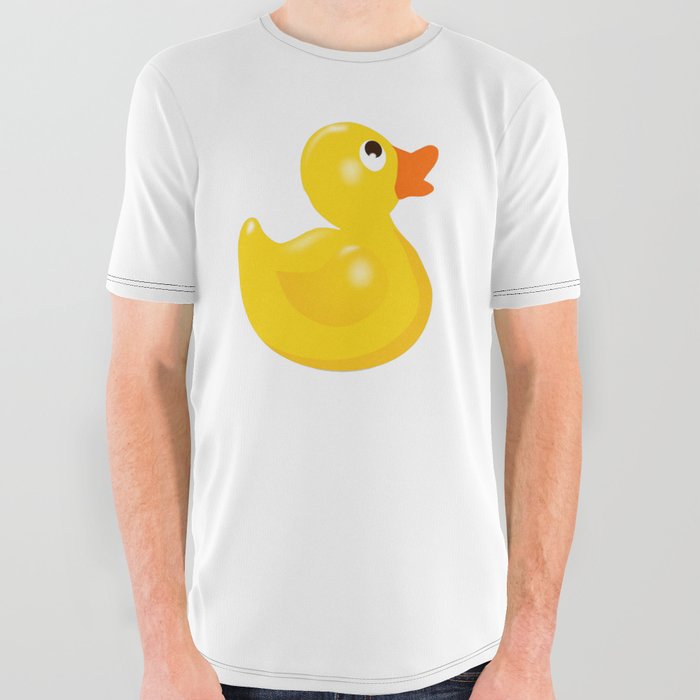Rubber Duck All Over Graphic Tee
