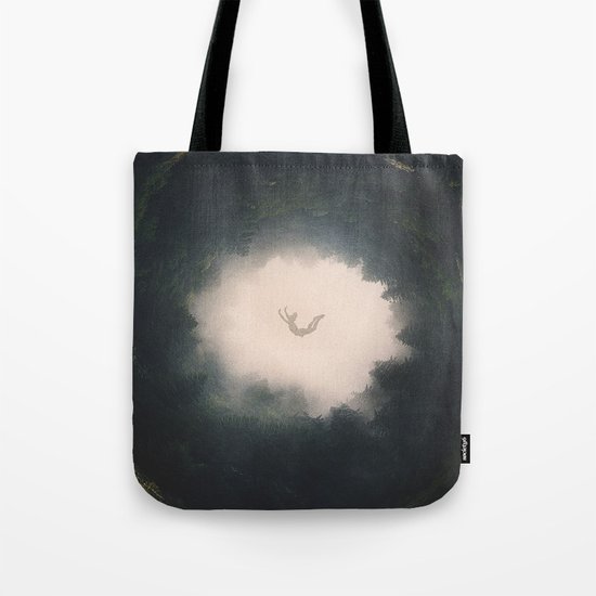 Falling Tote Bag