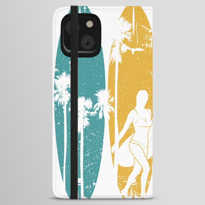 Surf Girl iPhone Wallet Case