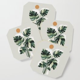 Cat and Plant 11 Coaster