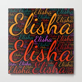 Elisha Metal Print