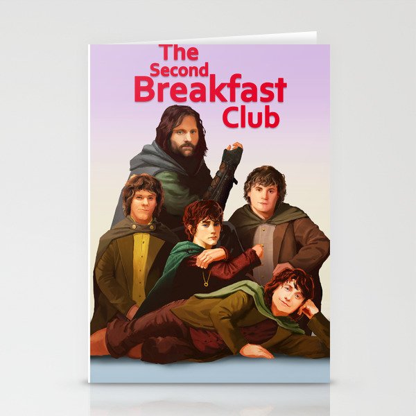 The Second Breakfast Club Stationery Cards
