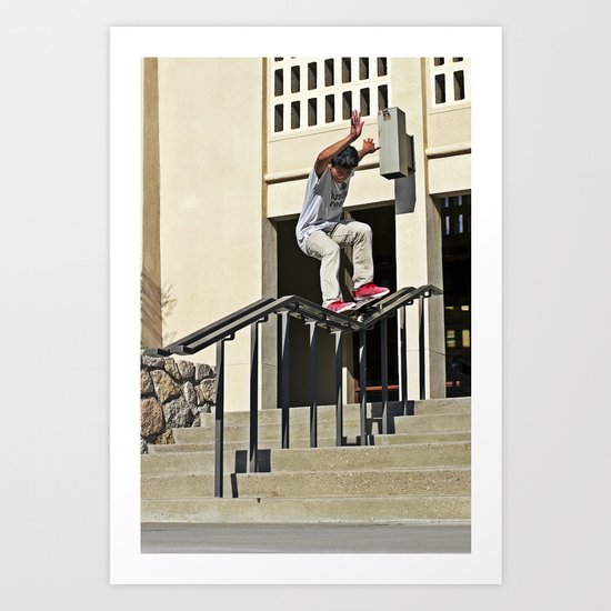 50-50 Art Print