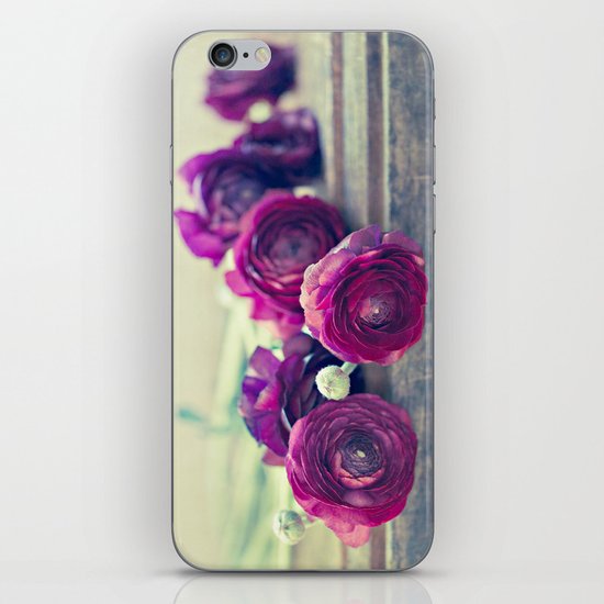 Like Royalty (Purple Ranunculus) iPhone & iPod Skin