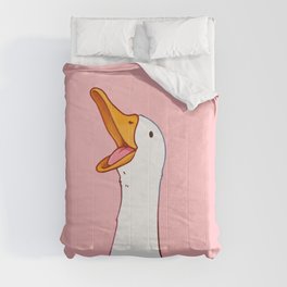 Happy White Duck Comforter