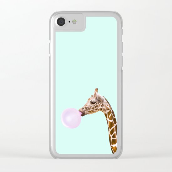 GIRAFFE Clear iPhone Case