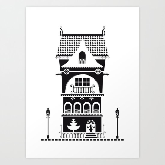Casitas (01) Art Print