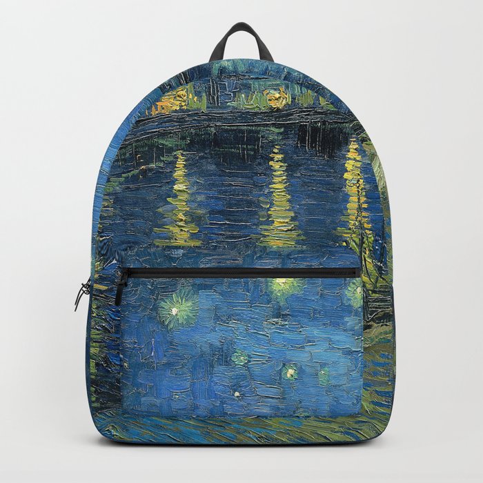 Van Gogh Starry Night Over the Rhone Backpack
