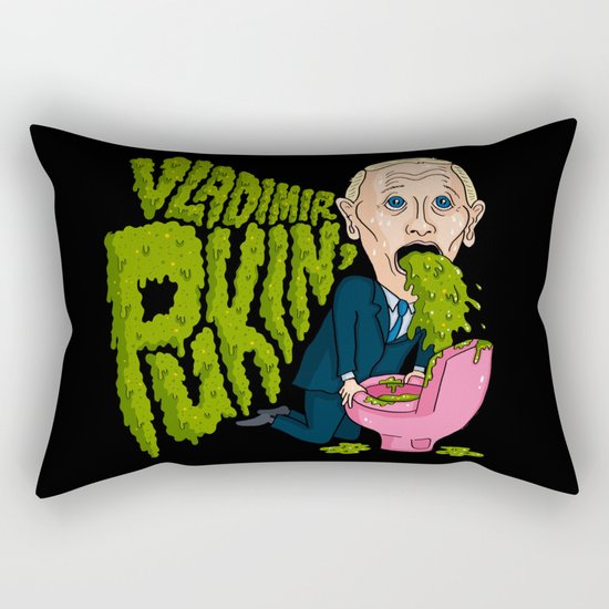 Vlad Pukin' Rectangular Pillow