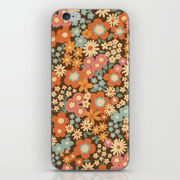 Calendulas and daisies iPhone Skin