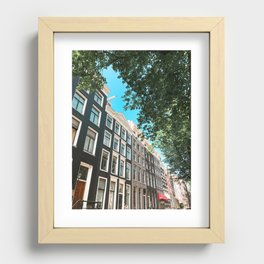 Amsterdam Architecture  Recessed Framed Print