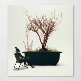 Waiting for Growth Canvas Print