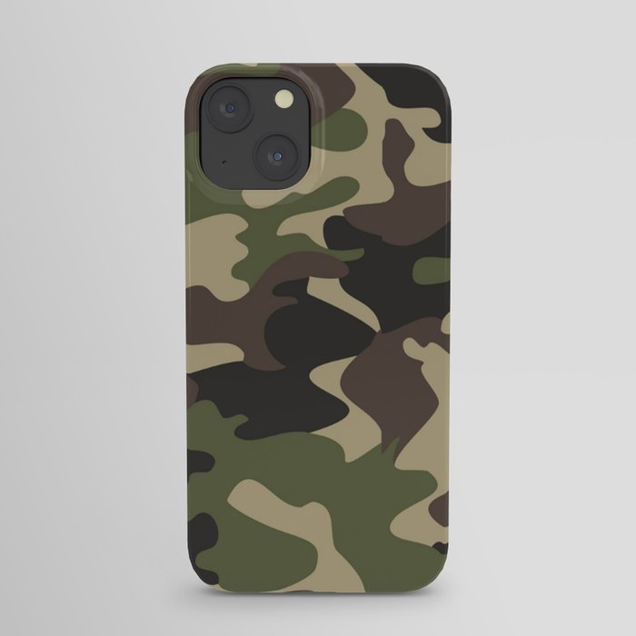Military camouflage iPhone Case