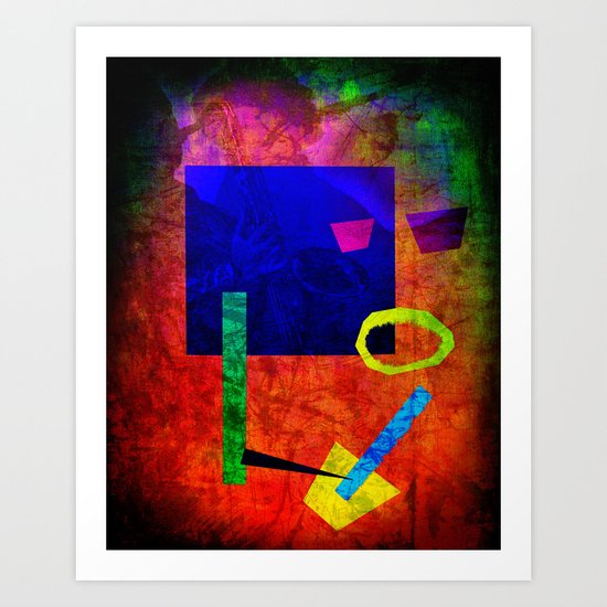 Jazz Bot Art Print