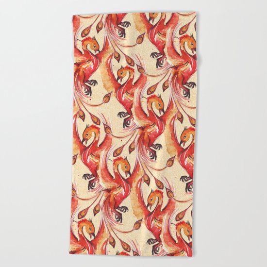 phoenix Beach Towel