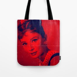Vintage Audrey Tote Bag