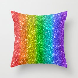 Rainbow 1 Throw Pillow