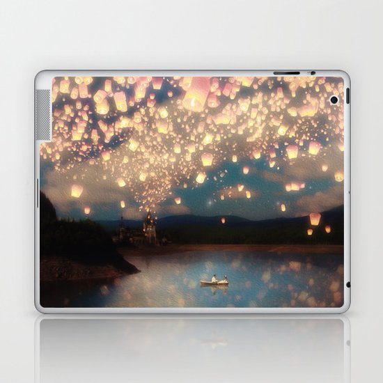 Love Wish Lanterns Laptop & iPad Skin