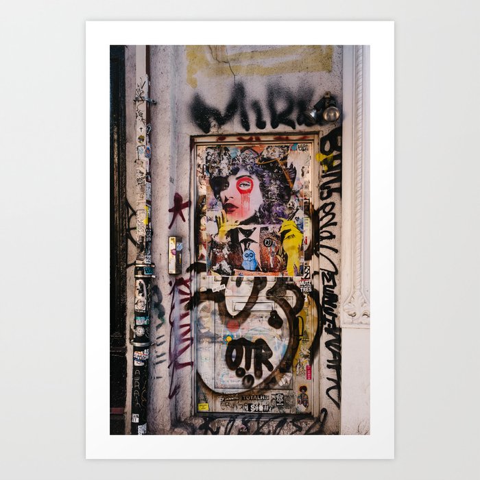 East Village Street Art II Art Print by Bethany Young Photography